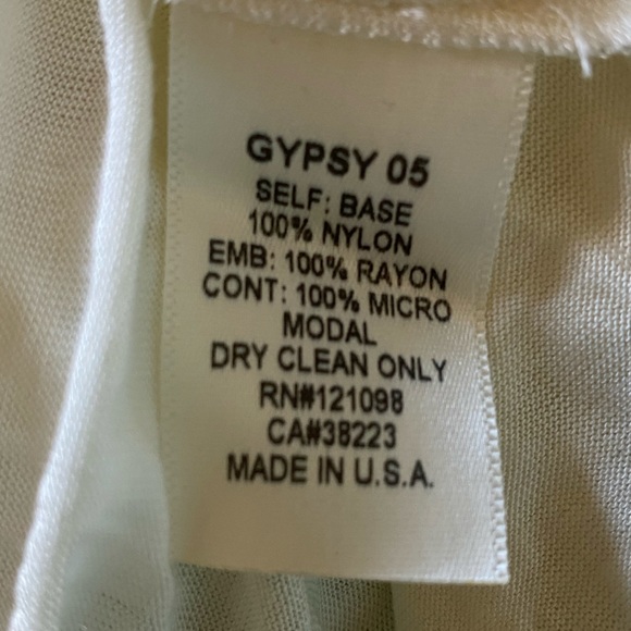 Gypsy 05 Crochet Lace Eyelet Beach Dress Tie Cold Shoulder - Picture 16 of 17